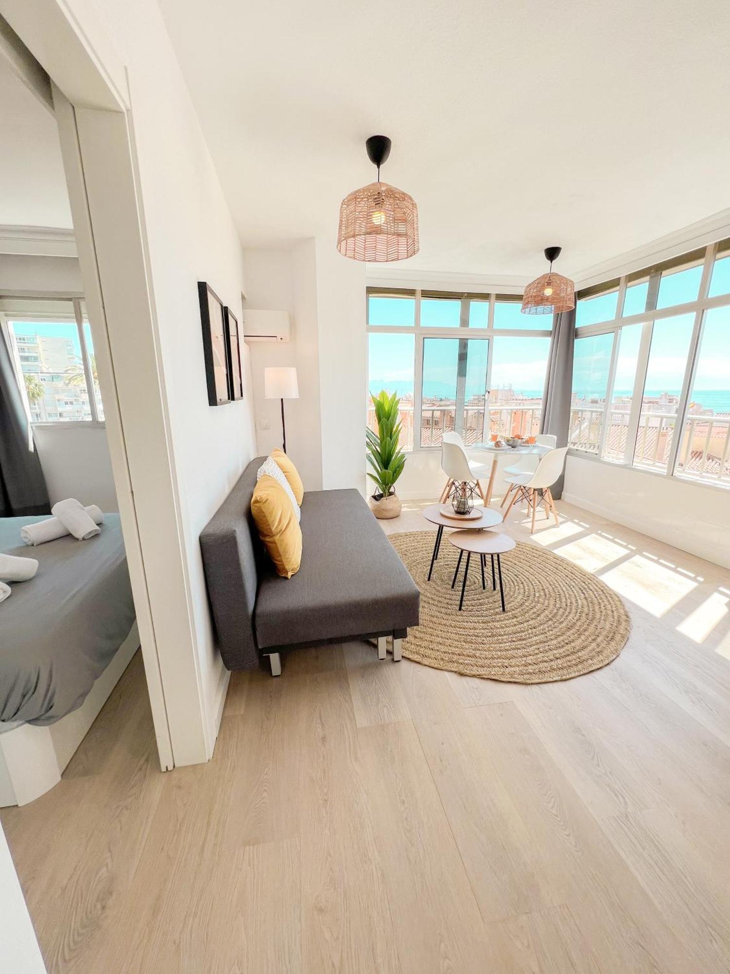 Palm Beach Aparment Sea Views Torremolinos Dış mekan fotoğraf